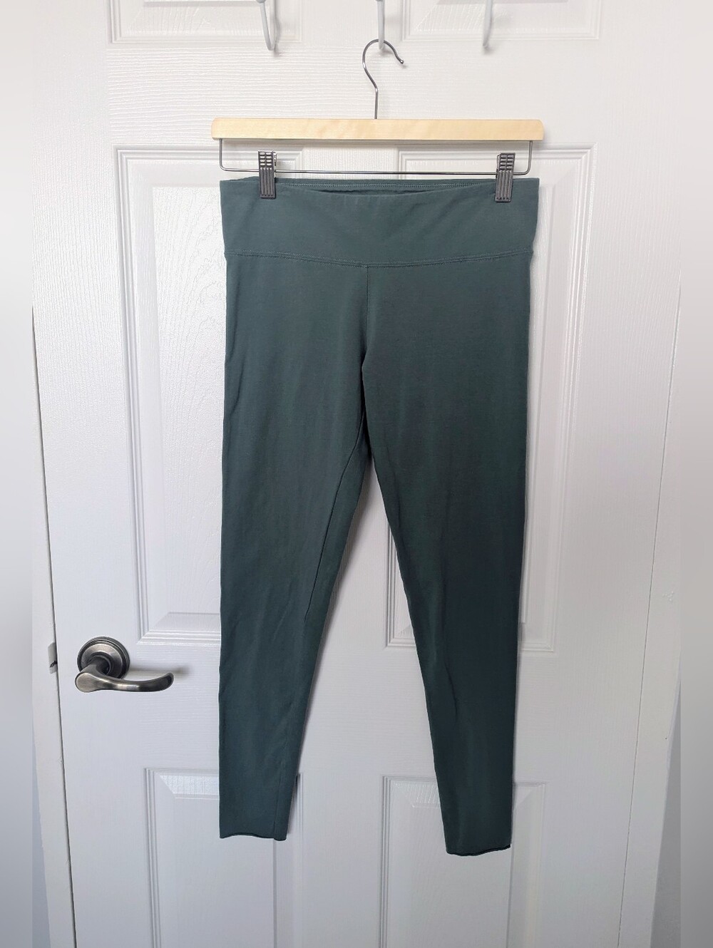 TNA Matte Teal High-Rise Leggings